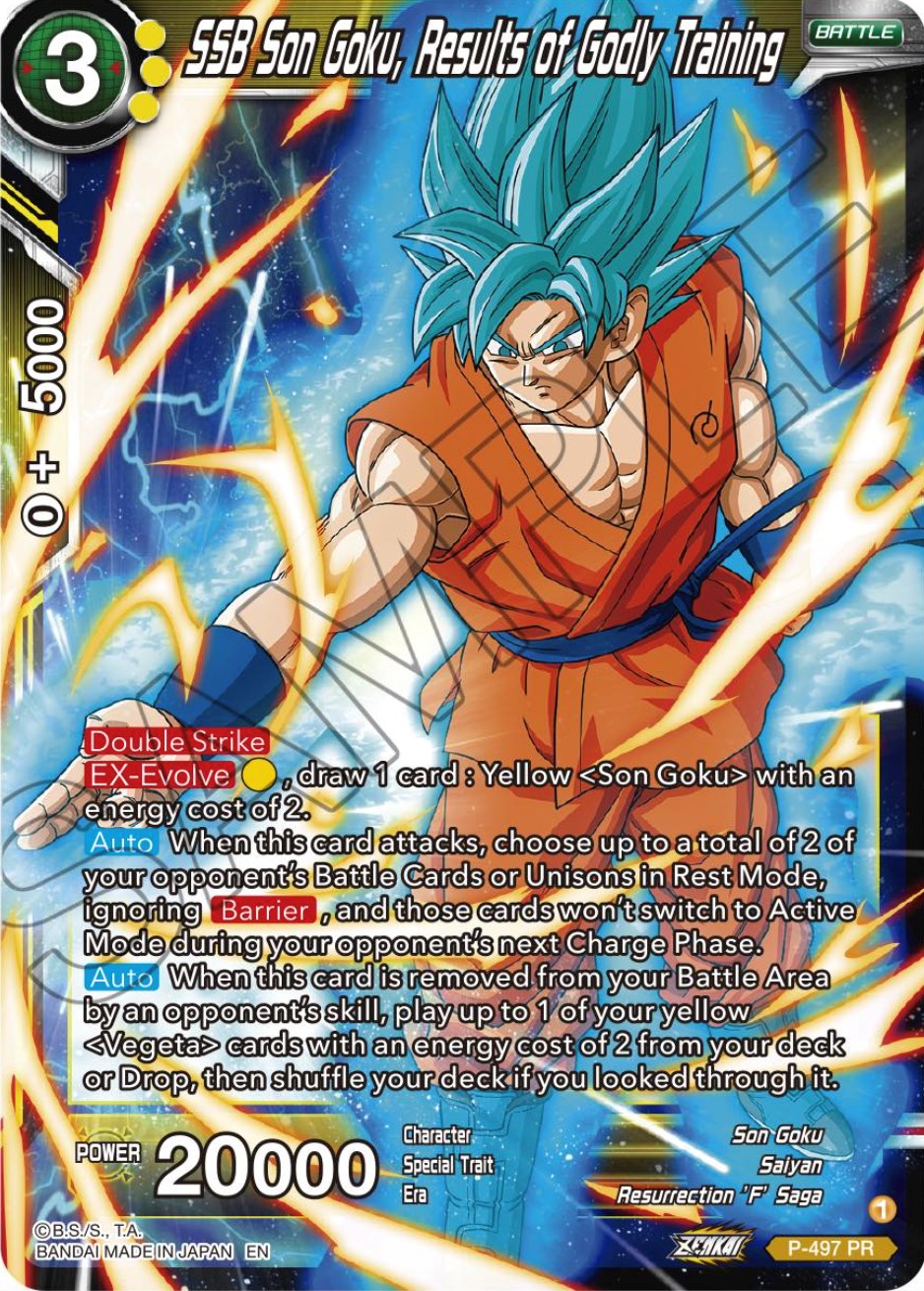 SSB Son Goku, Results of Godly Training (P-497) [Promotion Cards] | Total Play