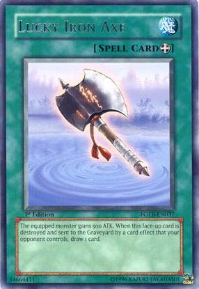 Lucky Iron Axe [FOTB-EN037] Rare | Total Play
