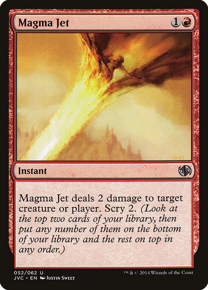 Magma Jet [Duel Decks Anthology] | Total Play
