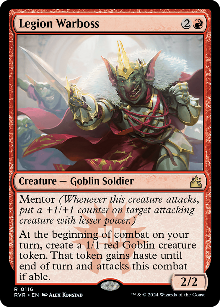 Legion Warboss [Ravnica Remastered] | Total Play