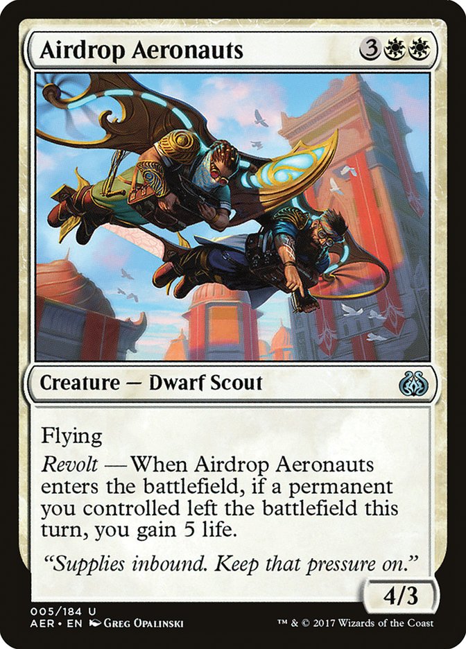 Airdrop Aeronauts [Aether Revolt] | Total Play