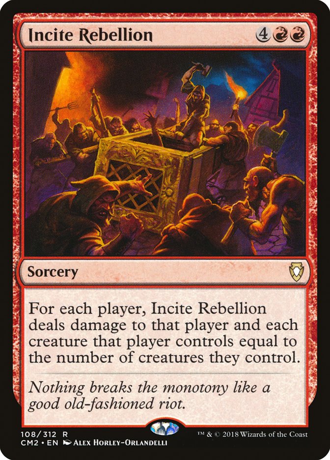 Incite Rebellion [Commander Anthology Volume II] | Total Play