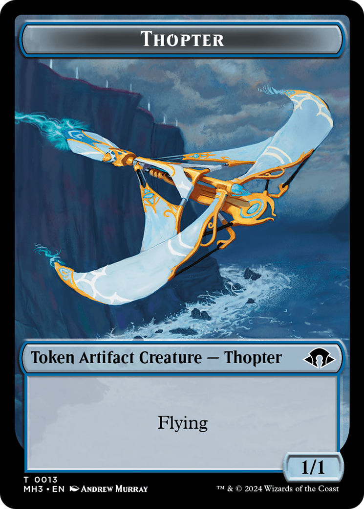 Phyrexian Germ // Thopter Double-Sided Token [Modern Horizons 3 Tokens] | Total Play
