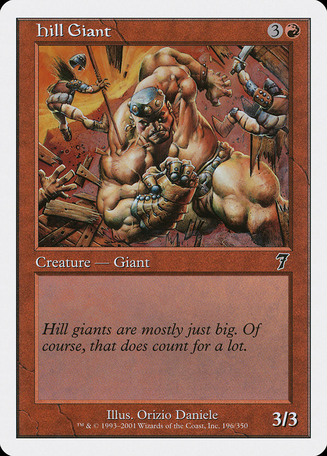 Hill Giant [Seventh Edition] | Total Play