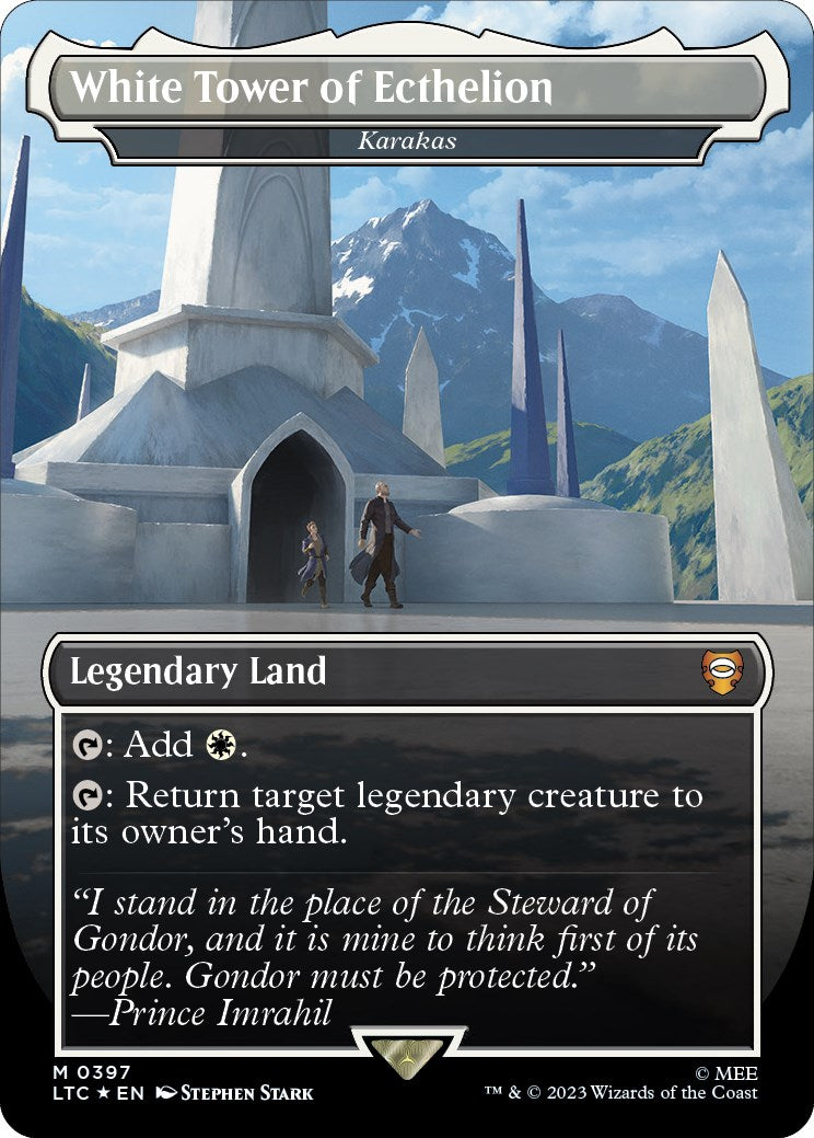 White Tower of Ecthelion - Karakas (Surge Foil Realms and Relics) [The Lord of the Rings: Tales of Middle-Earth Commander] | Total Play