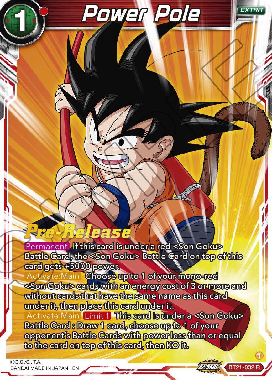 Power Pole (BT21-032) [Wild Resurgence Pre-Release Cards] | Total Play