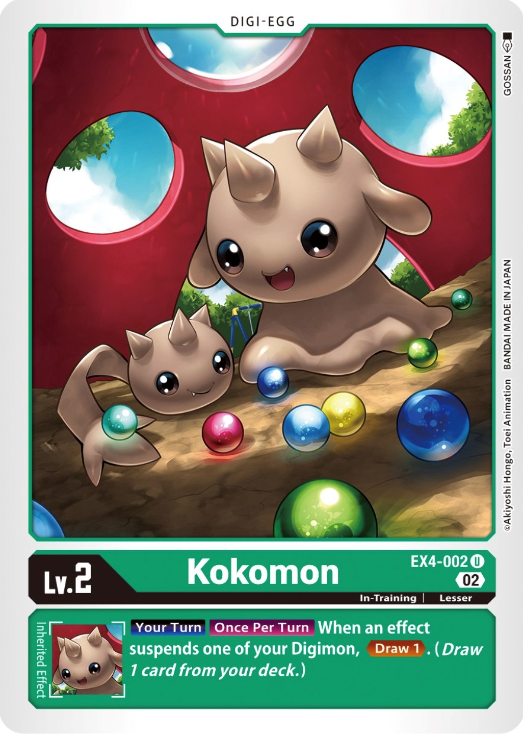 Kokomon [EX4-002] [Alternative Being Booster] | Total Play