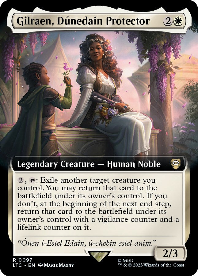 Gilraen, Dunedain Protector (Extended Art) [The Lord of the Rings: Tales of Middle-Earth Commander] | Total Play