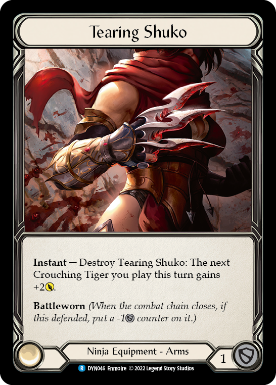 Tearing Shuko [DYN046] (Dynasty)  Cold Foil | Total Play