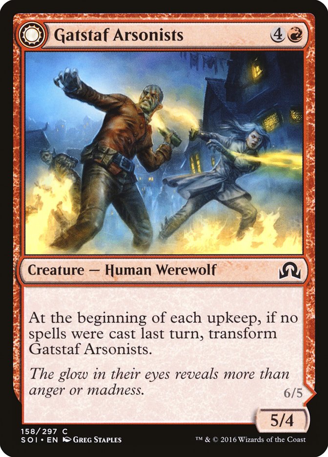 Gatstaf Arsonists // Gatstaf Ravagers [Shadows over Innistrad] | Total Play