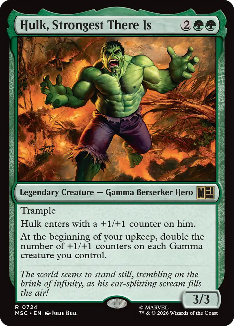 Hulk, Strongest There Is [Marvel Super Heroes Commander] | Total Play
