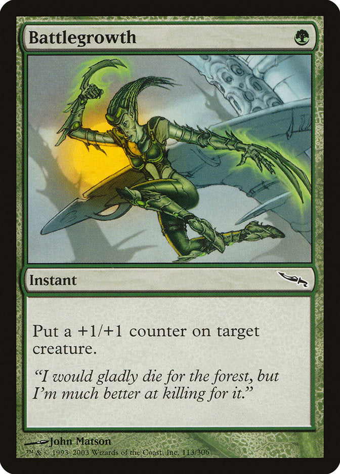 Battlegrowth [Mirrodin] | Total Play