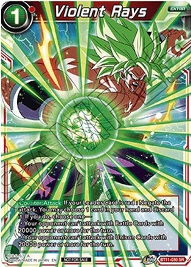 Violent Rays (BT11-030) [Tournament Promotion Cards] | Total Play