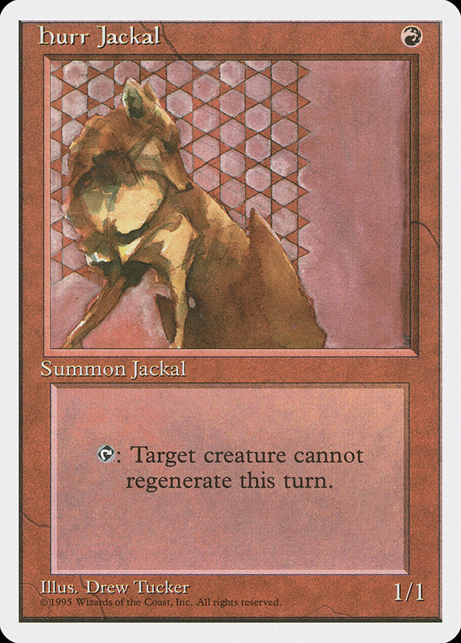 Hurr Jackal [Fourth Edition] | Total Play