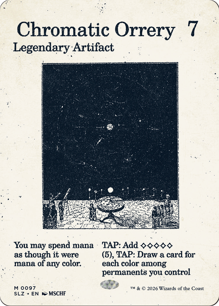 Chromatic Orrery (0097) [Secret Lair x MSCHF: The Zeta Set] | Total Play