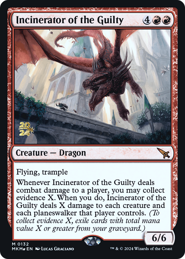 Incinerator of the Guilty [Murders at Karlov Manor Prerelease Promos] | Total Play