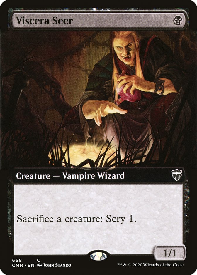 Viscera Seer (Extended Art) [Commander Legends] | Total Play