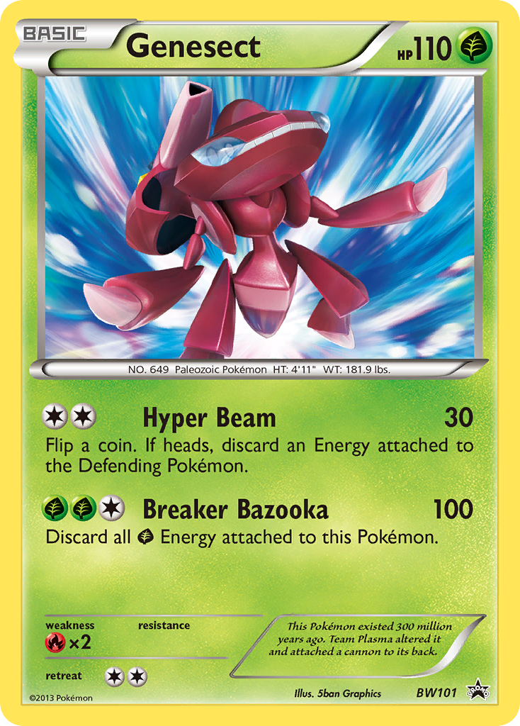 Genesect (BW101) [Black & White: Black Star Promos] | Total Play