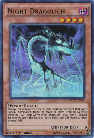 Night Dragolich [MP15-EN153] Ultra Rare | Total Play