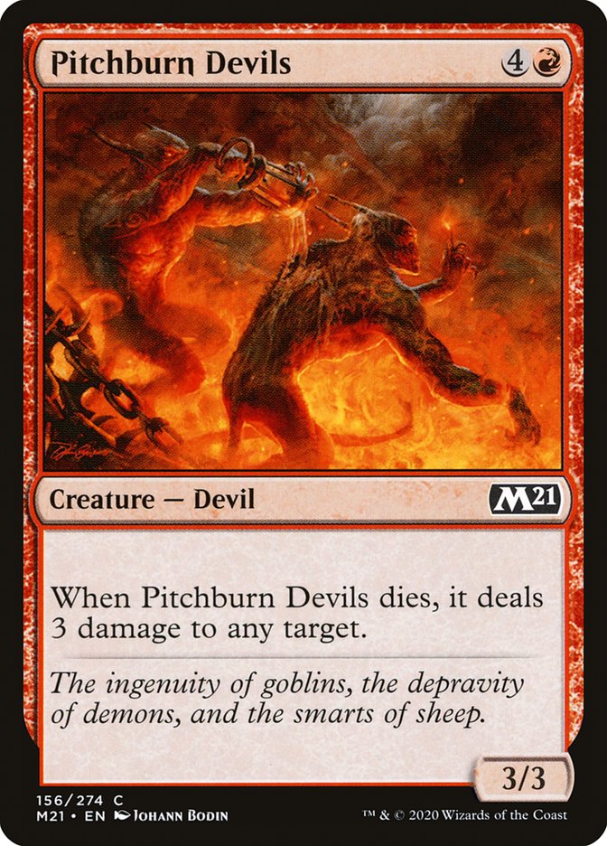 Pitchburn Devils [Core Set 2021] | Total Play