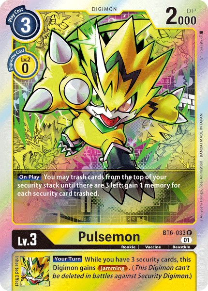 Pulsemon [BT6-033] [Double Diamond] | Total Play