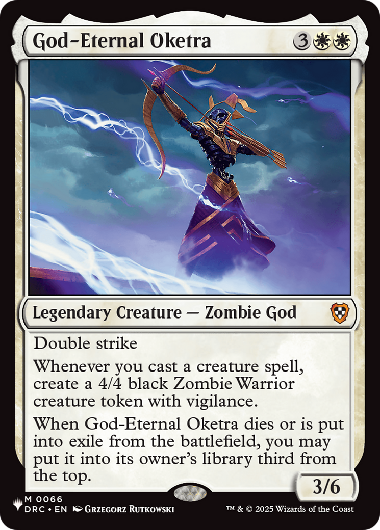 God-Eternal Oketra [The List] | Total Play
