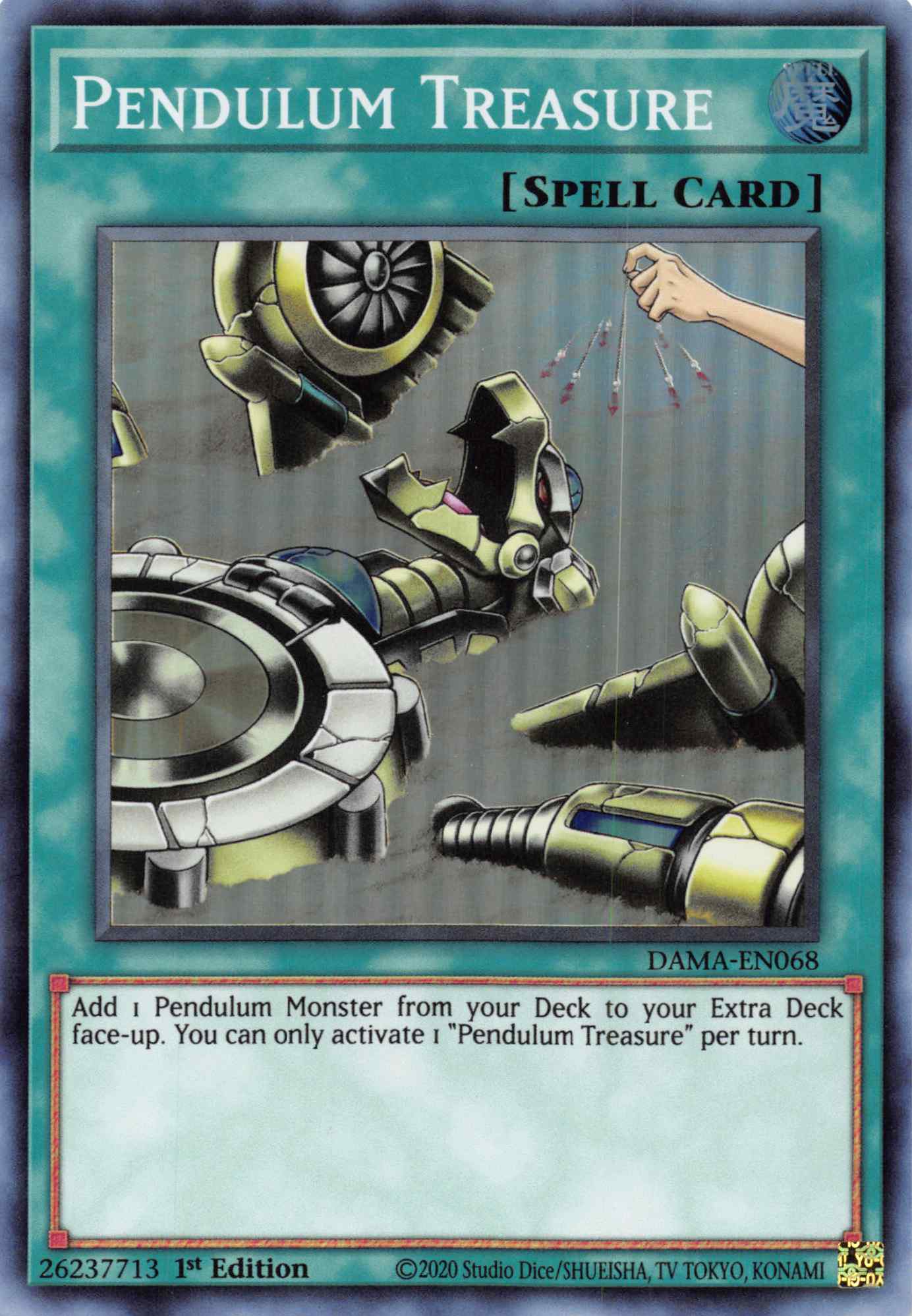 Pendulum Treasure [DAMA-EN068] Super Rare | Total Play