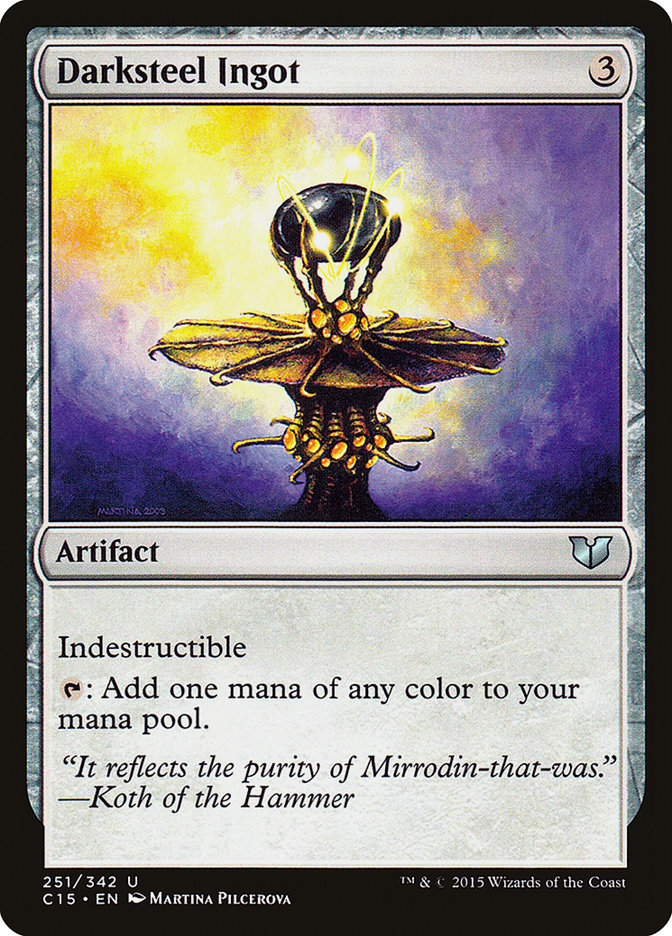 Darksteel Ingot [Commander 2015] | Total Play