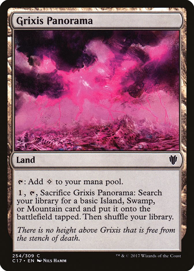 Grixis Panorama [Commander 2017] | Total Play