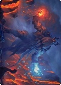 Aegar, the Freezing Flame Art Card [Kaldheim Art Series] | Total Play