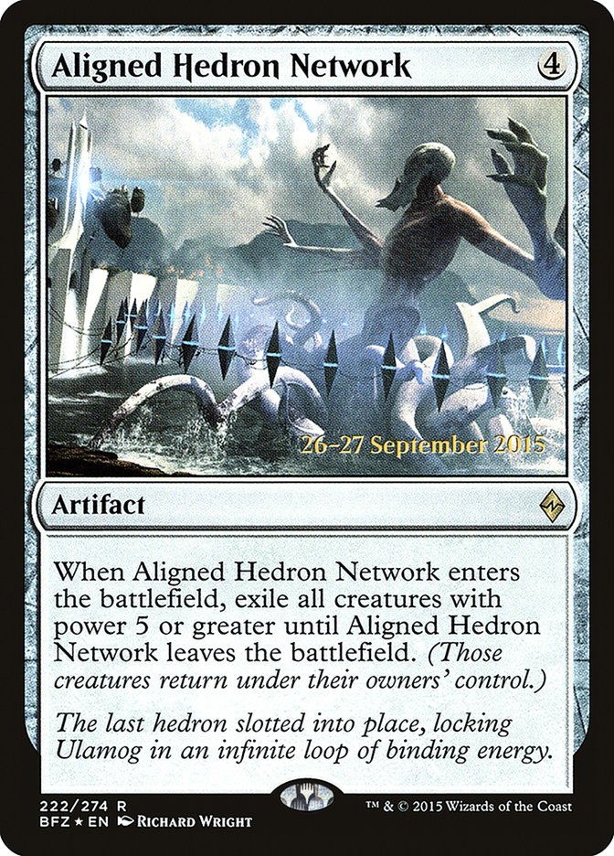 Aligned Hedron Network [Battle for Zendikar Prerelease Promos] | Total Play