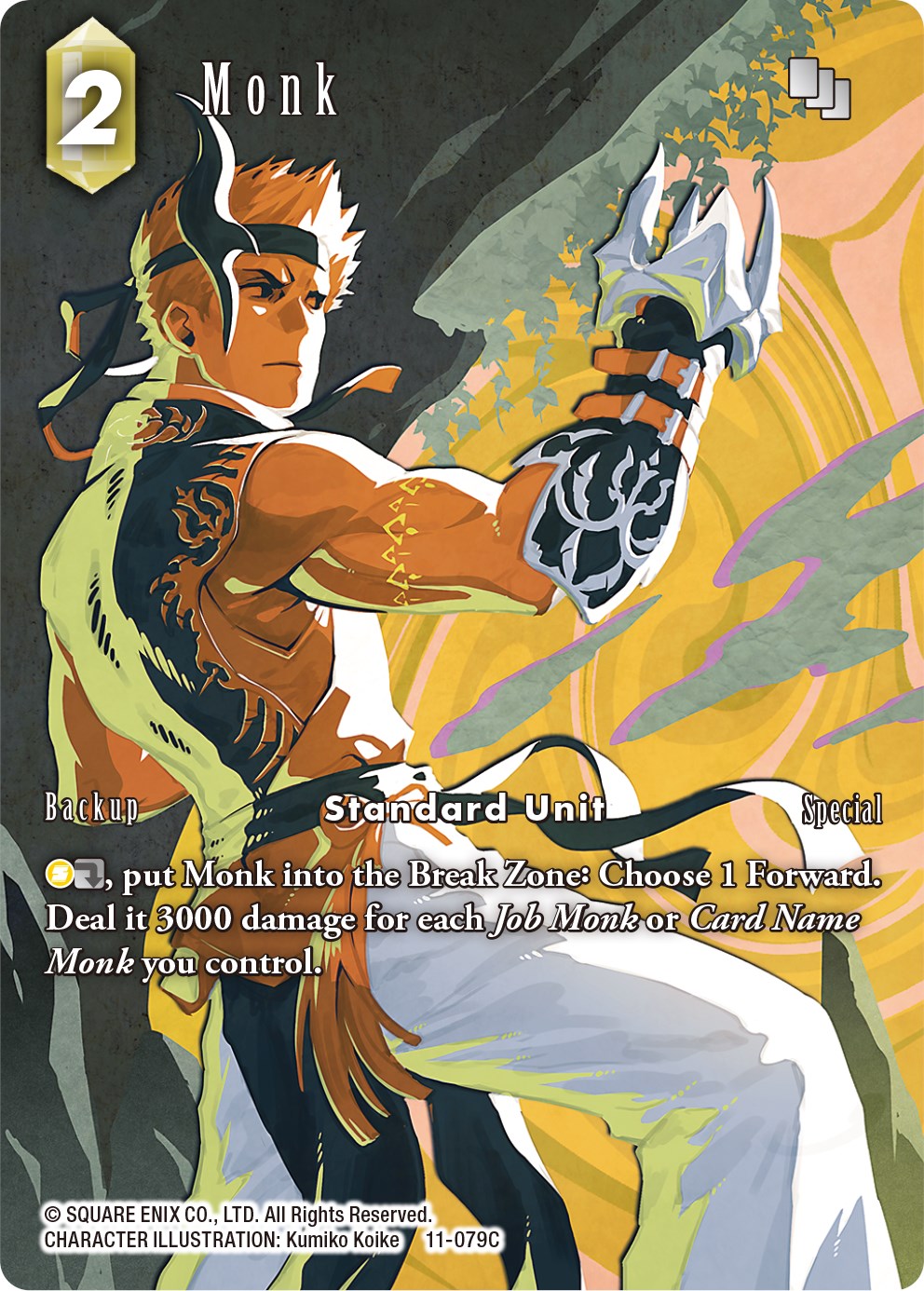Monk (Full Art) [Opus XI] | Total Play
