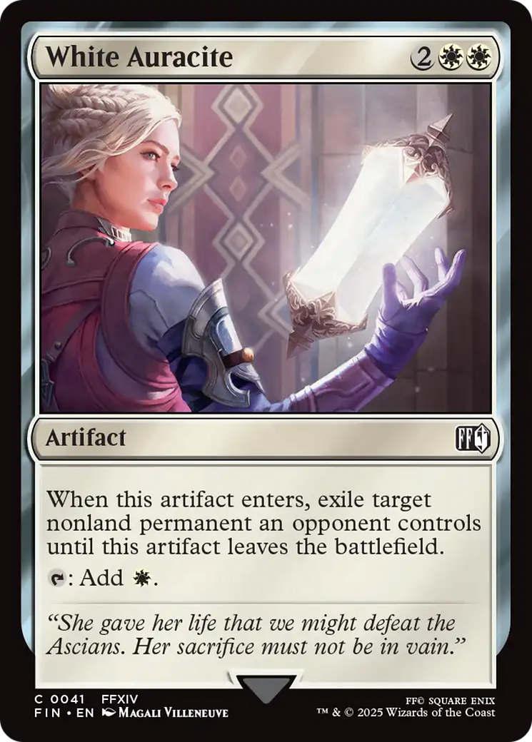 White Auracite [FINAL FANTASY] | Total Play