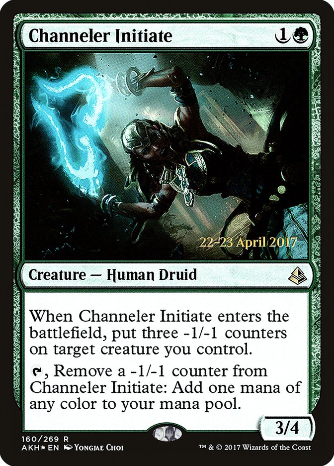 Channeler Initiate [Amonkhet Prerelease Promos] | Total Play