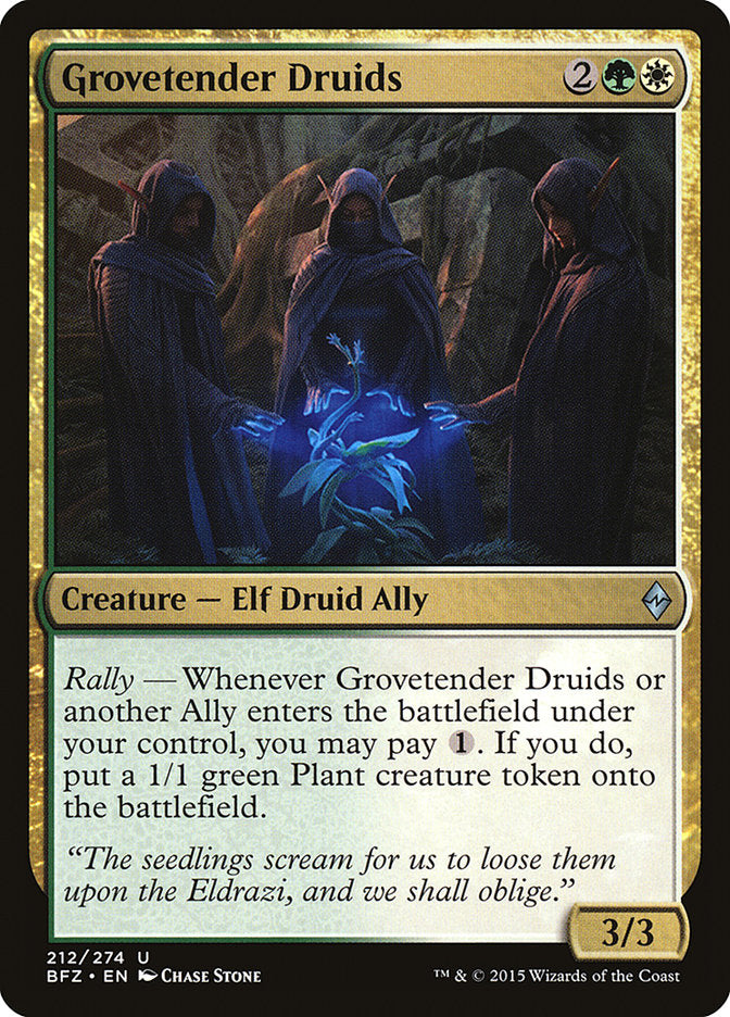 Grovetender Druids [Battle for Zendikar] | Total Play