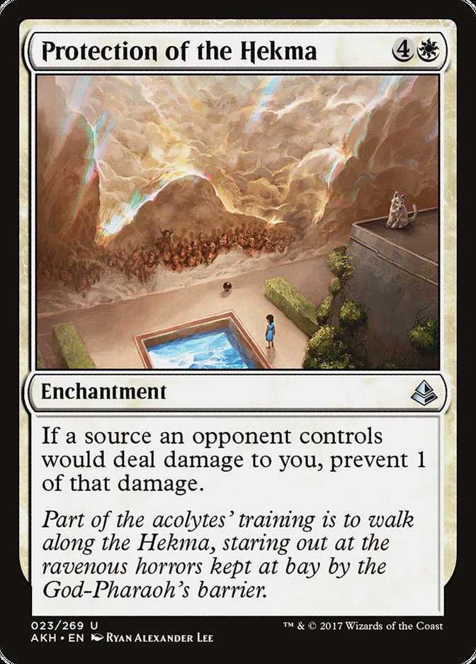 Protection of the Hekma [Amonkhet] | Total Play