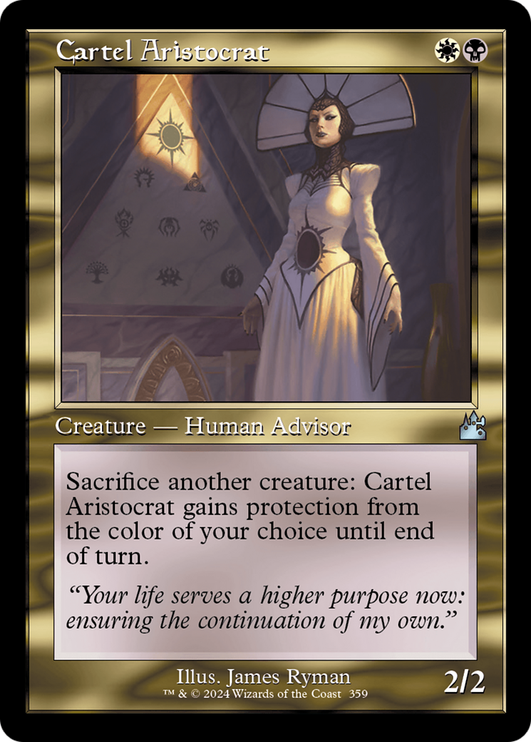 Cartel Aristocrat (Retro Frame) [Ravnica Remastered] | Total Play