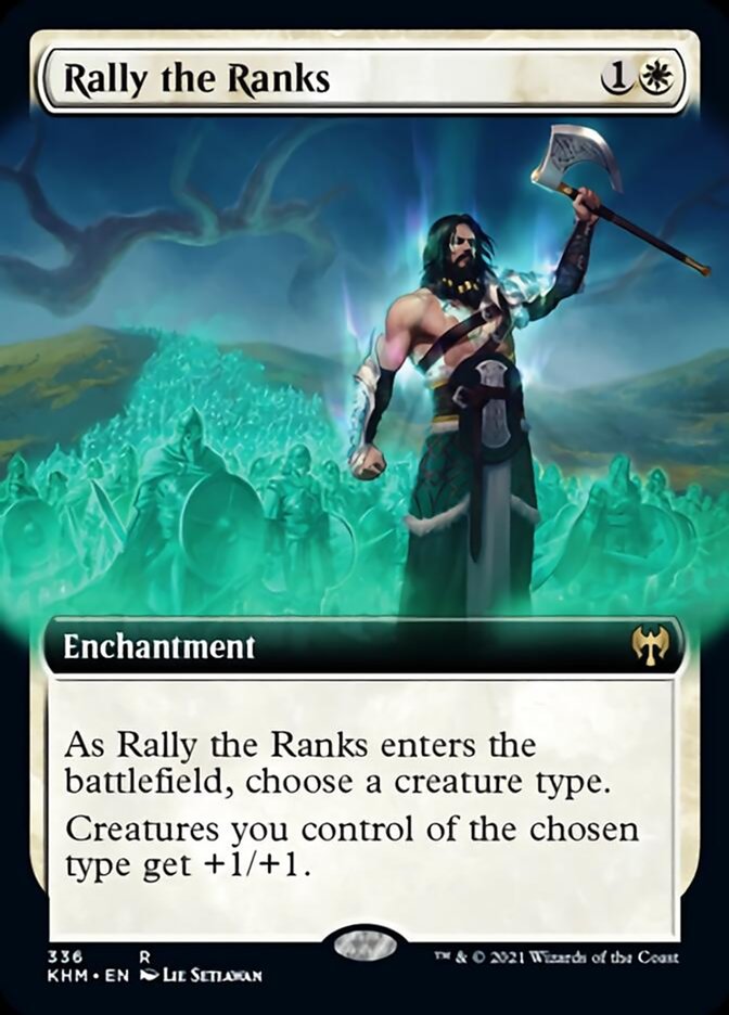 Rally the Ranks (Extended Art) [Kaldheim] | Total Play