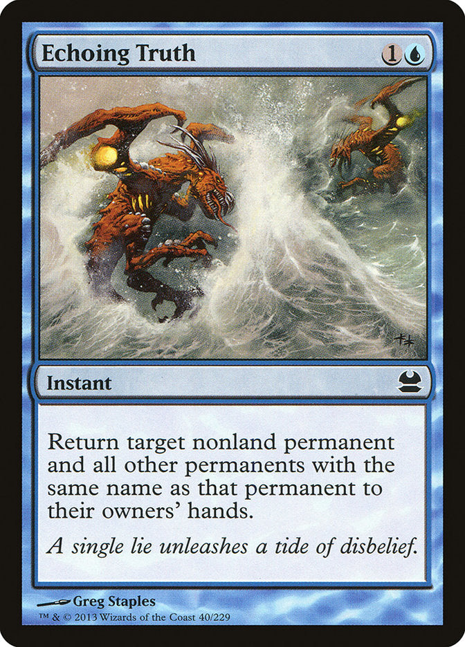 Echoing Truth [Modern Masters] | Total Play