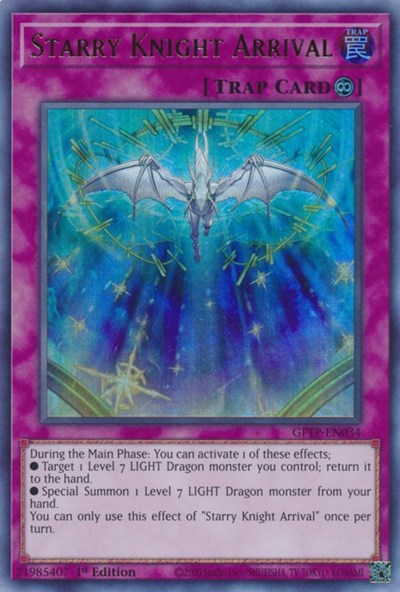 Starry Knight Arrival [GFTP-EN034] Ultra Rare | Total Play