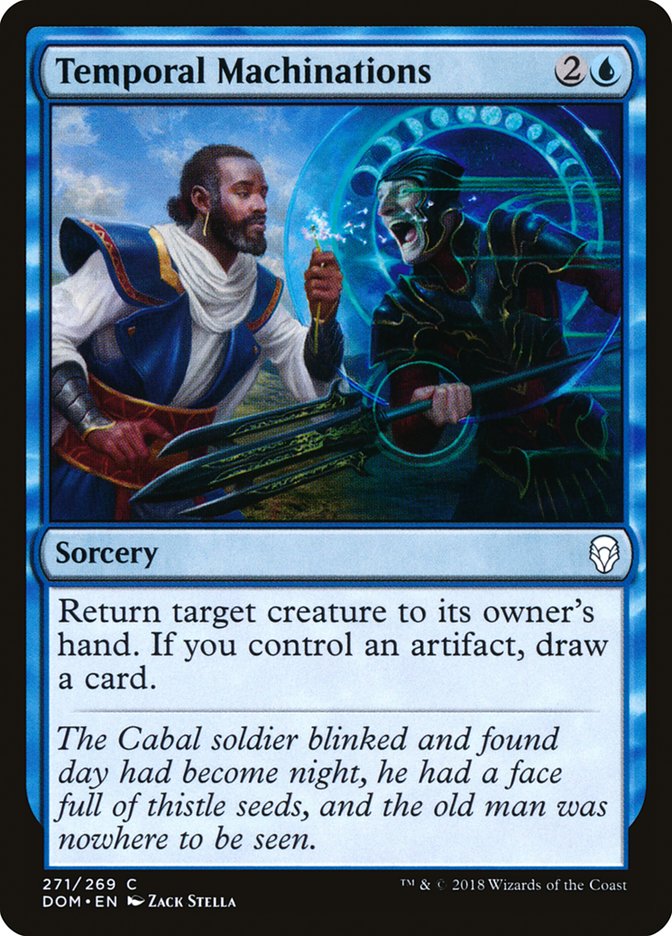 Temporal Machinations [Dominaria] | Total Play