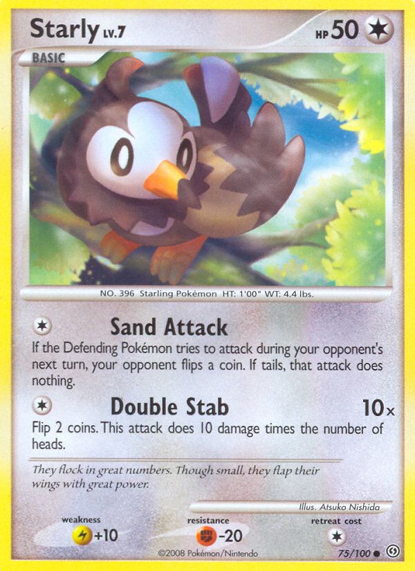 Starly (75/100) [Diamond & Pearl: Stormfront] | Total Play