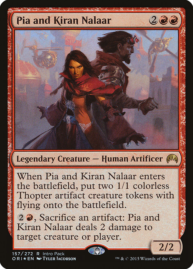 Pia and Kiran Nalaar (Intro Pack) [Magic Origins Promos] | Total Play
