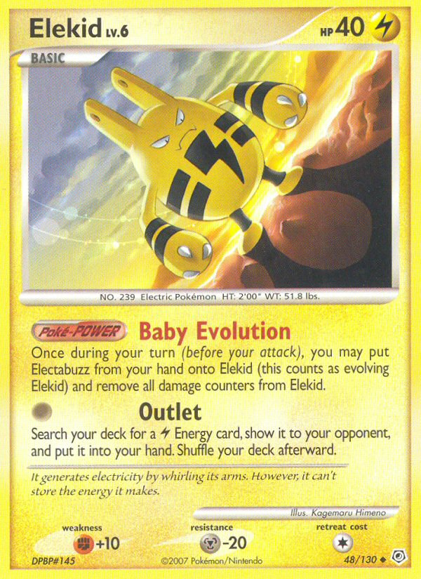 Elekid (48/130) [Diamond & Pearl: Base Set] | Total Play