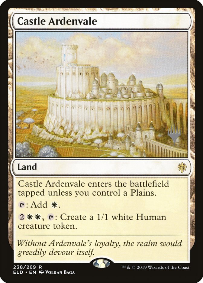 Castle Ardenvale (Promo Pack) [Throne of Eldraine Promos] | Total Play