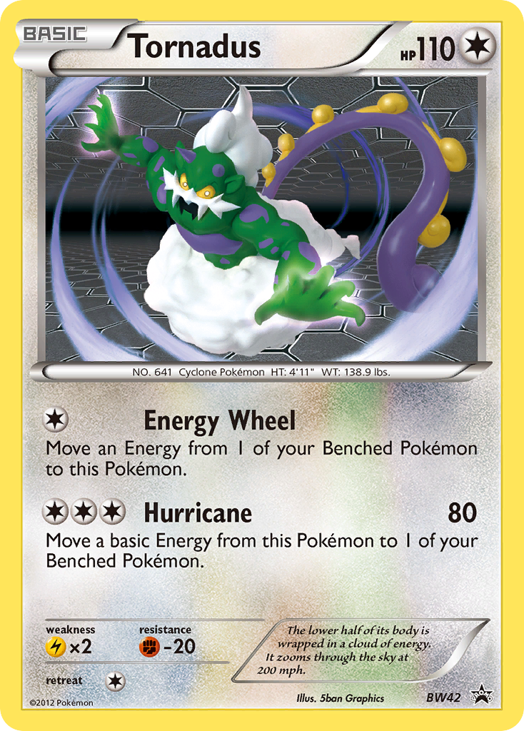 Tornadus (BW42) [Black & White: Black Star Promos] | Total Play