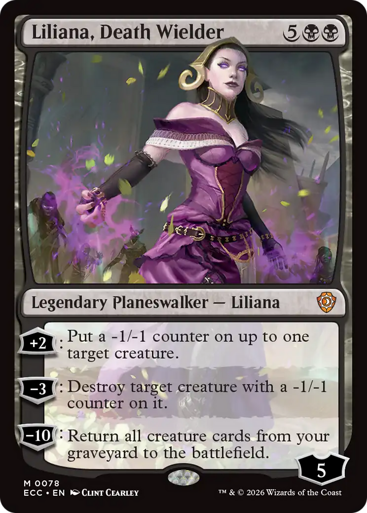 Liliana, Death Wielder [Lorwyn Eclipsed Commander] | Total Play