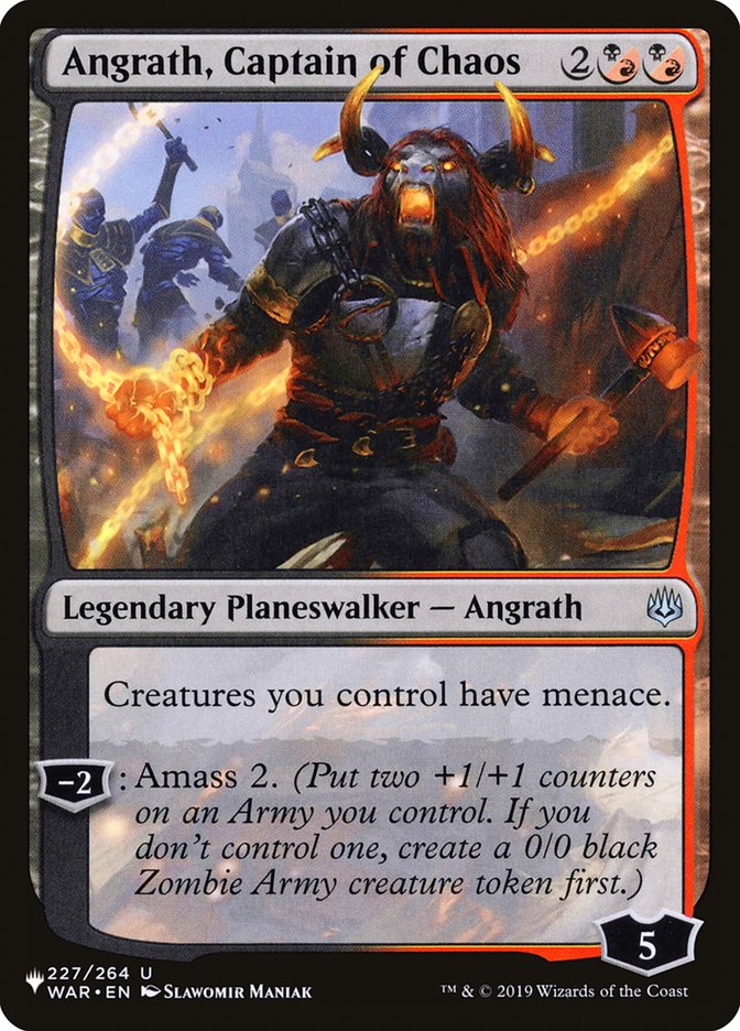 Angrath, Captain of Chaos [The List] | Total Play