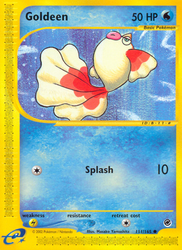 Goldeen (111/165) [Expedition: Base Set] | Total Play