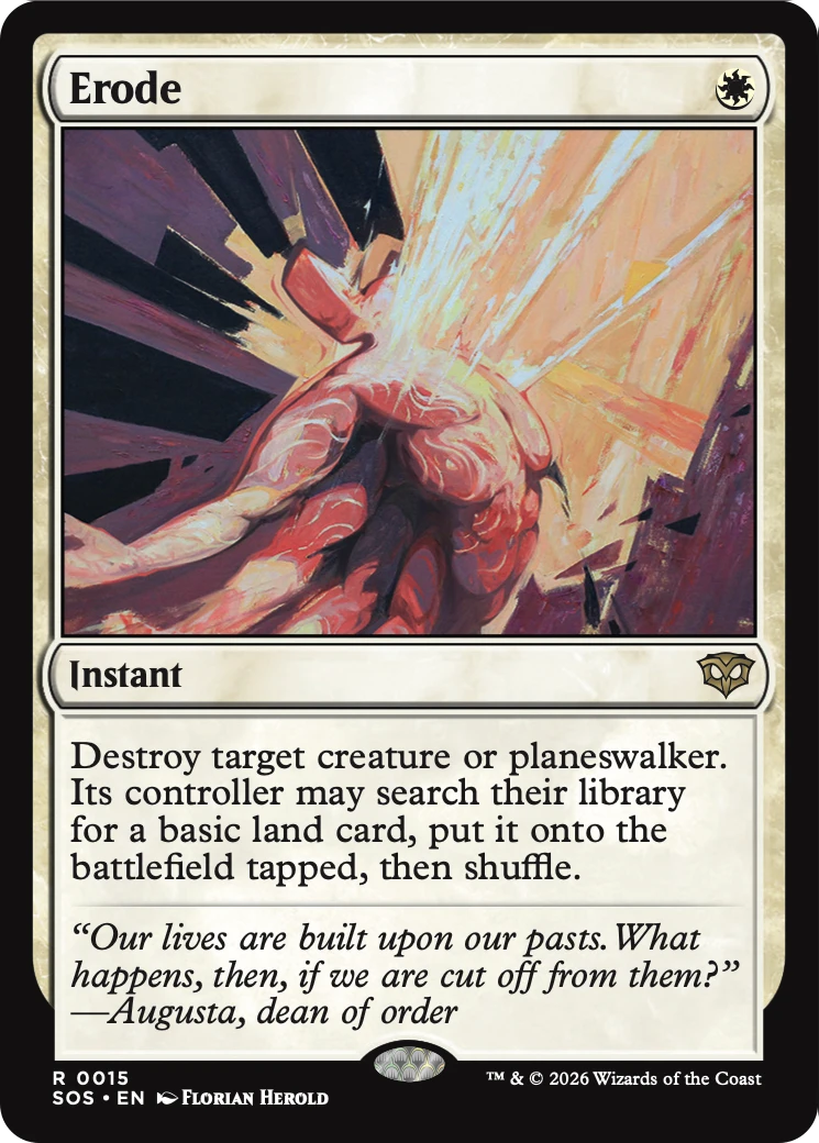 Erode [Secrets of Strixhaven] | Total Play